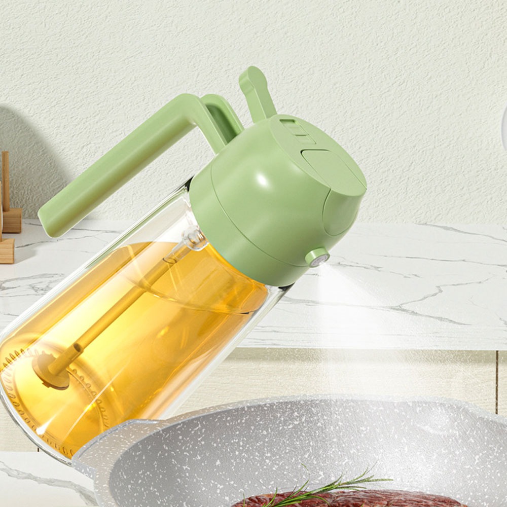 2-In-1 Oil Sprayer Bottle For Kitchen - Kitchen Accessory Designed For Cooking Oil Dispensing And Food Preparation Routine - Image 7