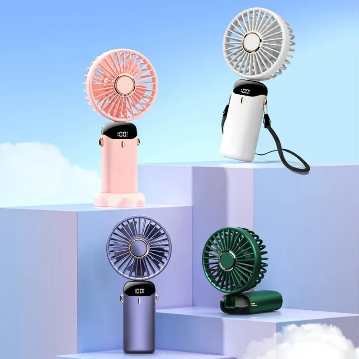 Portable 5-in-1 USB Air Cooler, Fan & Humidifier with 7-Color LED Night Light - Image 6