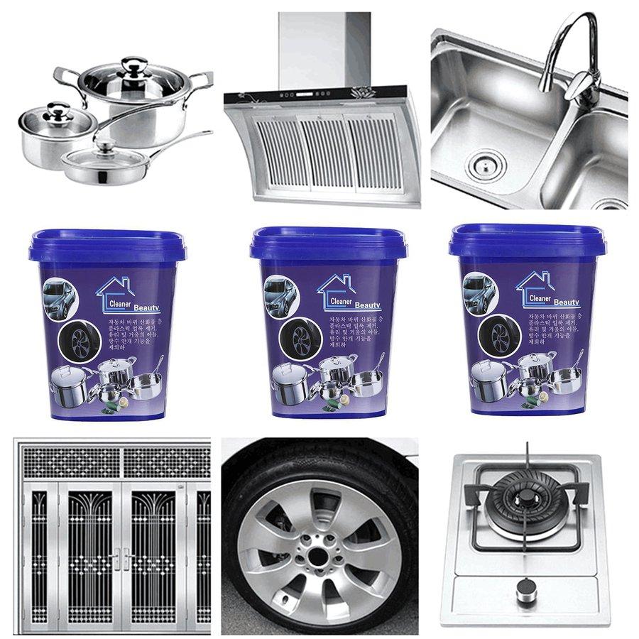 100% Original Imported Stainless Steel Cookware Cleaner & Kitchen Wash Paste - Image 7