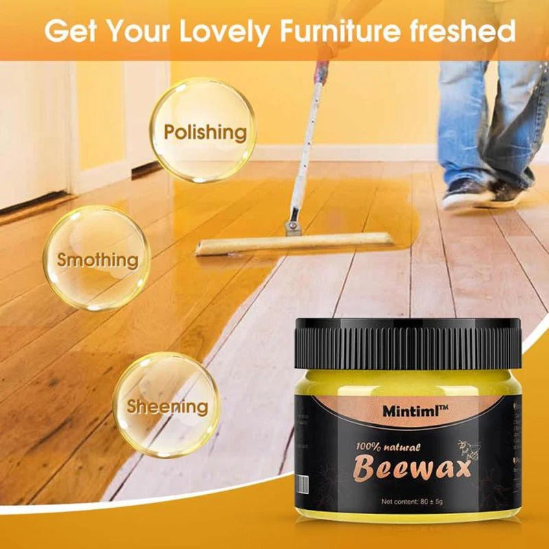 Natural Beeswax Furniture Polish and Wood Seasoning - Image 7