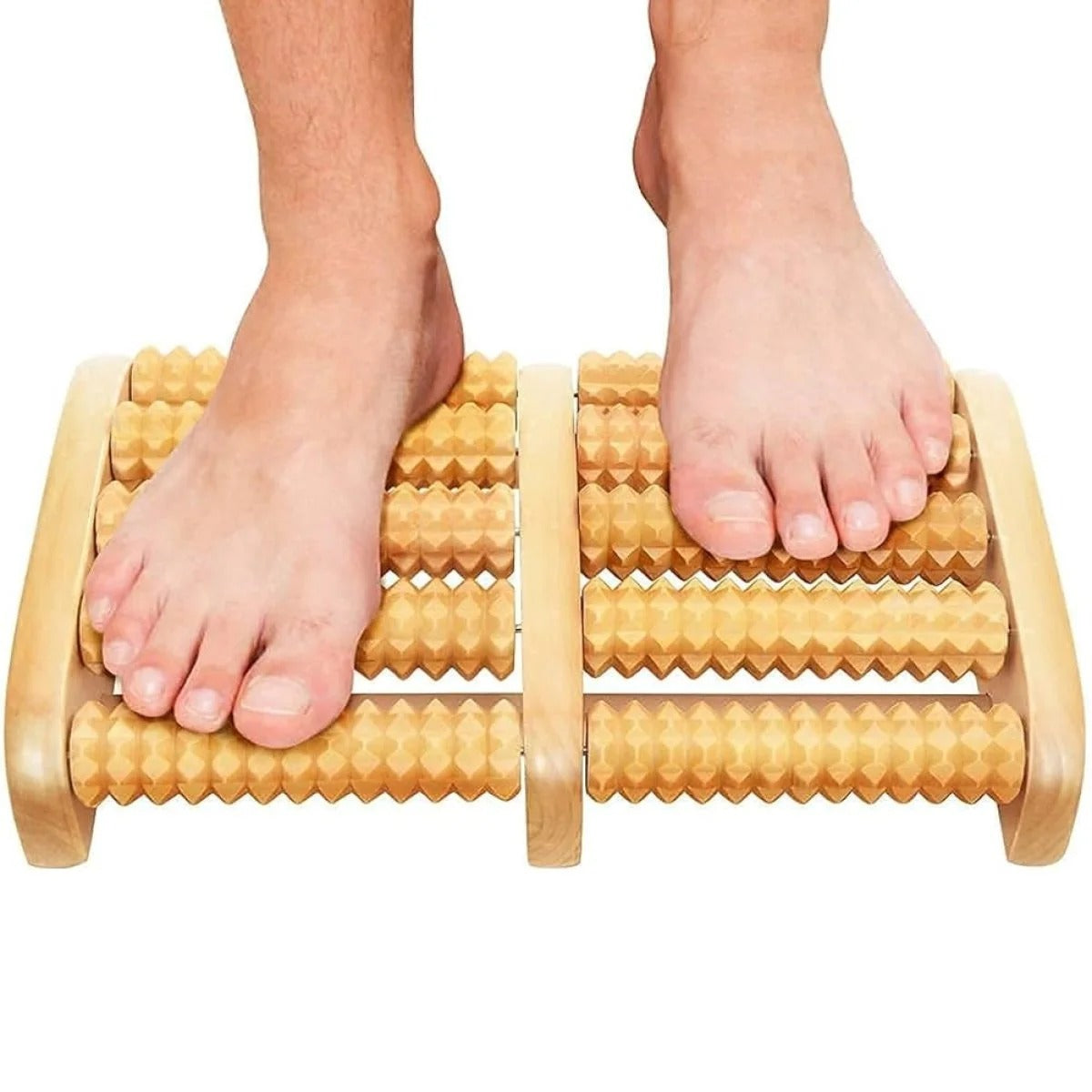 Traditional Wooden Roller Foot Massager - Image 5