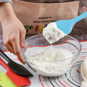 Silicone Spatula Heat Resistant Non-Stick Flexible Rubber Kitchen Essential