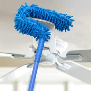 Flexible Microfiber Duster with Telescopic Stainless Steel Handle