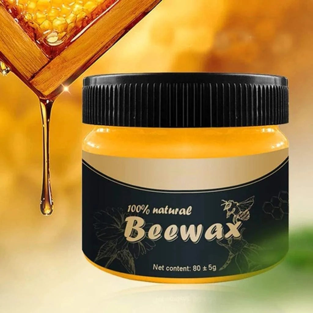 Natural Beeswax Furniture Polish and Wood Seasoning - Image 3