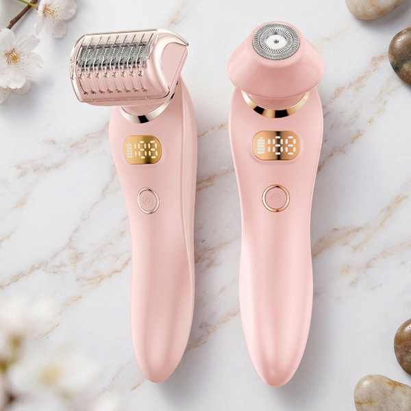 2 in 1 Digital Rechargeable Hair Remover Machine - Image 2