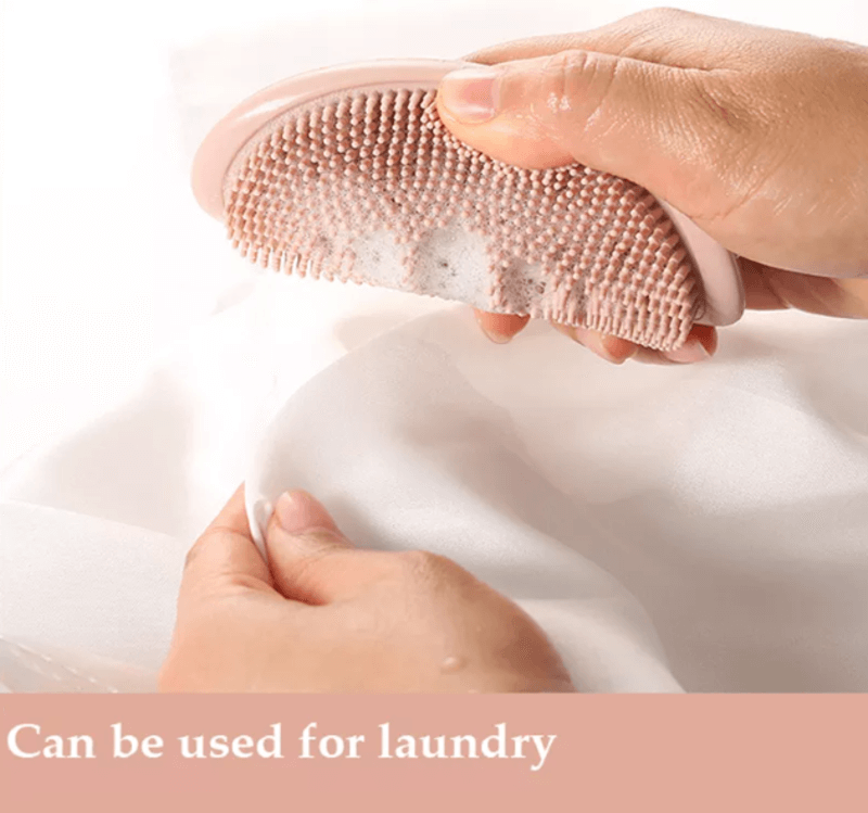Two-Sided Flexible Silicone Soap Holder and Cleaning Brush Caddy - Image 5