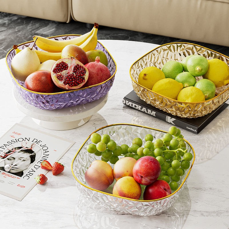 Crystal Acrylic Dining Plate - Shatter-Resistant Tableware - Image 4
