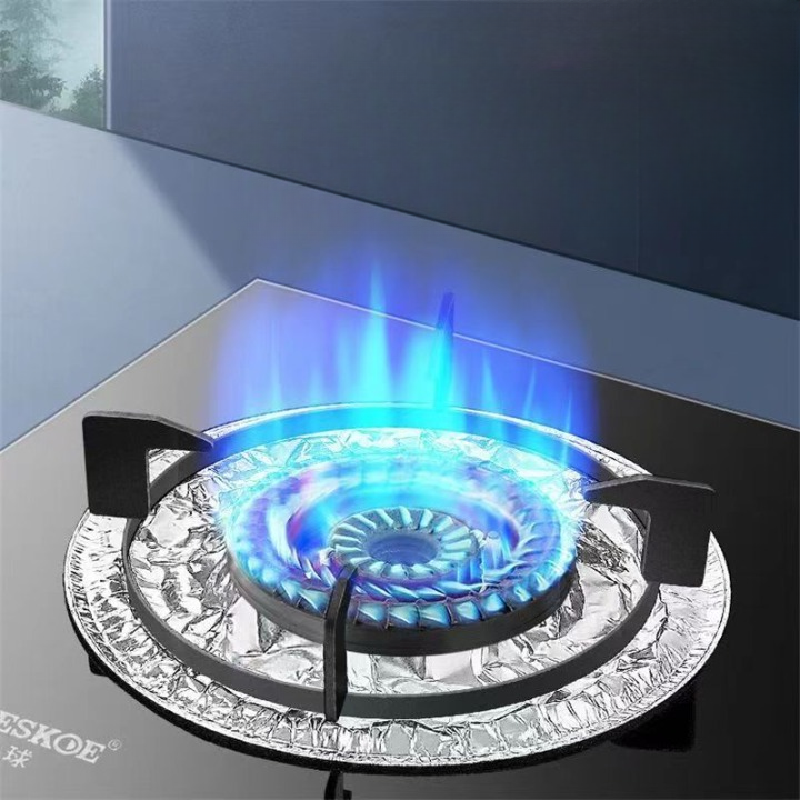 Pack Of 10 Stove Burner Covers - Heat-Resistant Non-Stick Protectors - Image 5