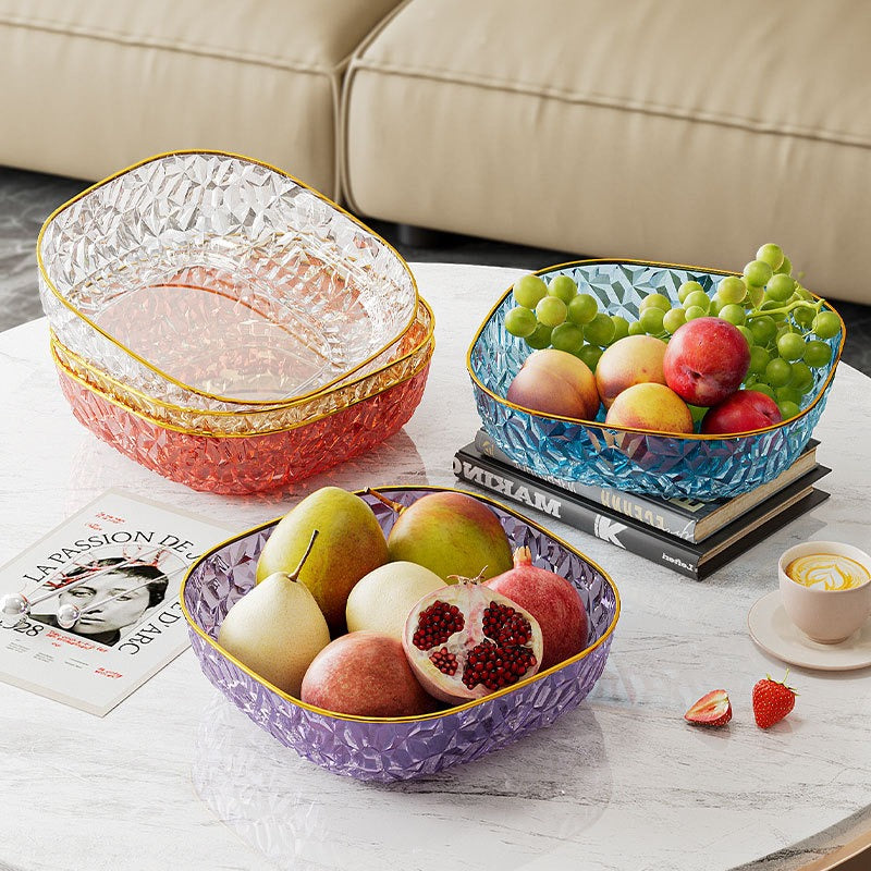 Crystal Acrylic Dining Plate - Shatter-Resistant Tableware - Image 2