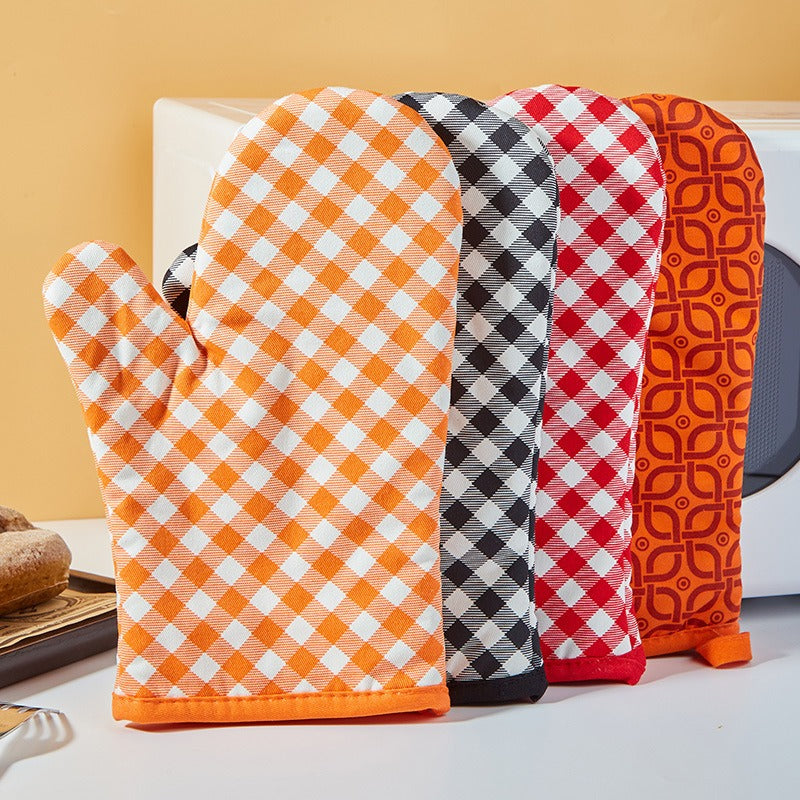 1 Pair Microwave Oven Pot Gloves (Random Color) - Image 4