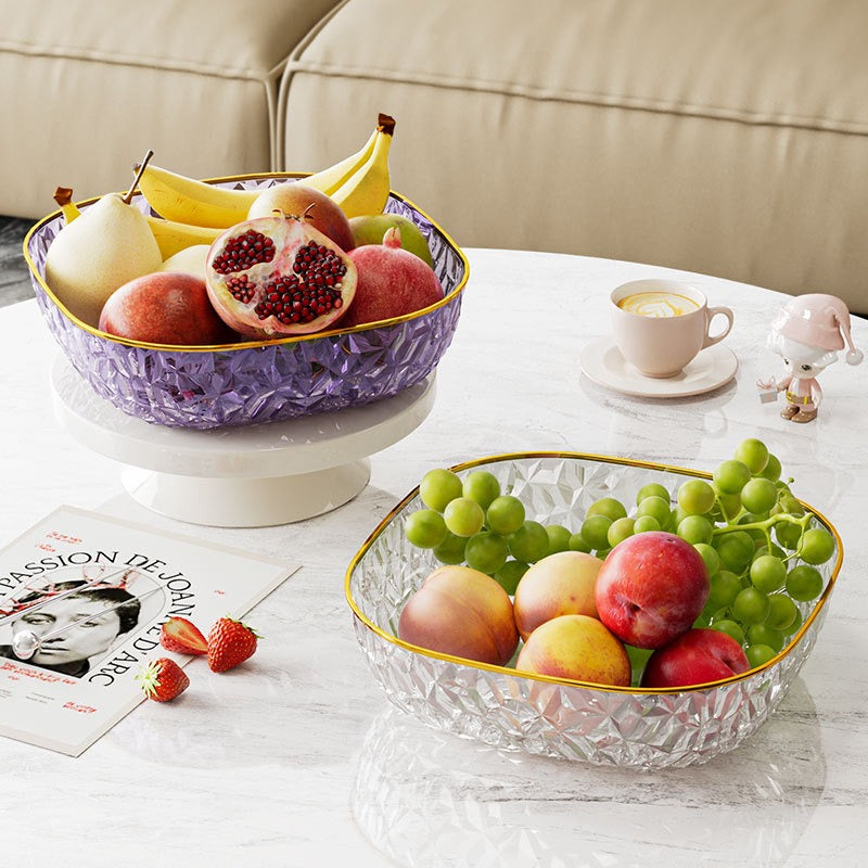 Crystal Acrylic Dining Plate - Shatter-Resistant Tableware - Image 3