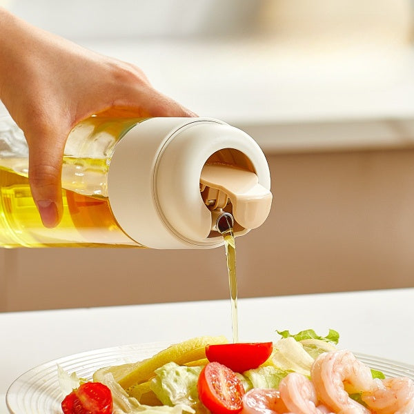 Automatic Kitchen Seasoning Glass Oil Bottle - Image 4
