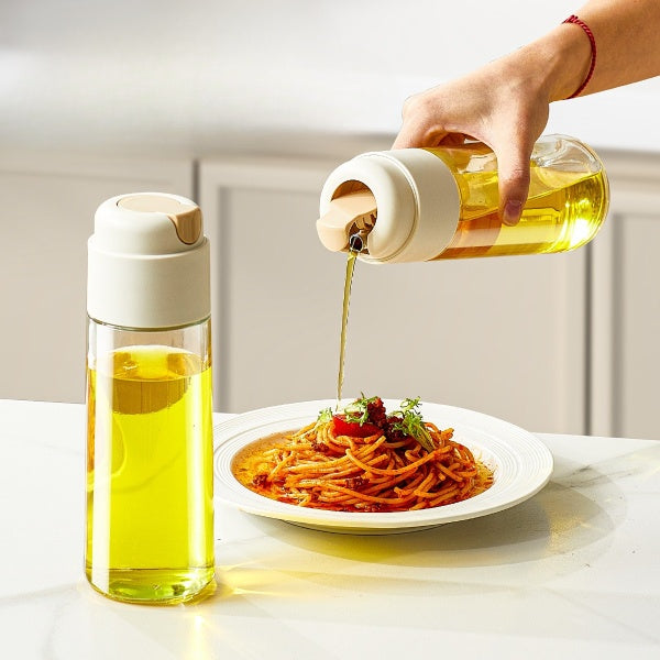 Automatic Kitchen Seasoning Glass Oil Bottle - Image 2