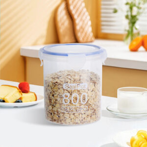 3 Pcs Airtight Food Storage Jars 800ml
