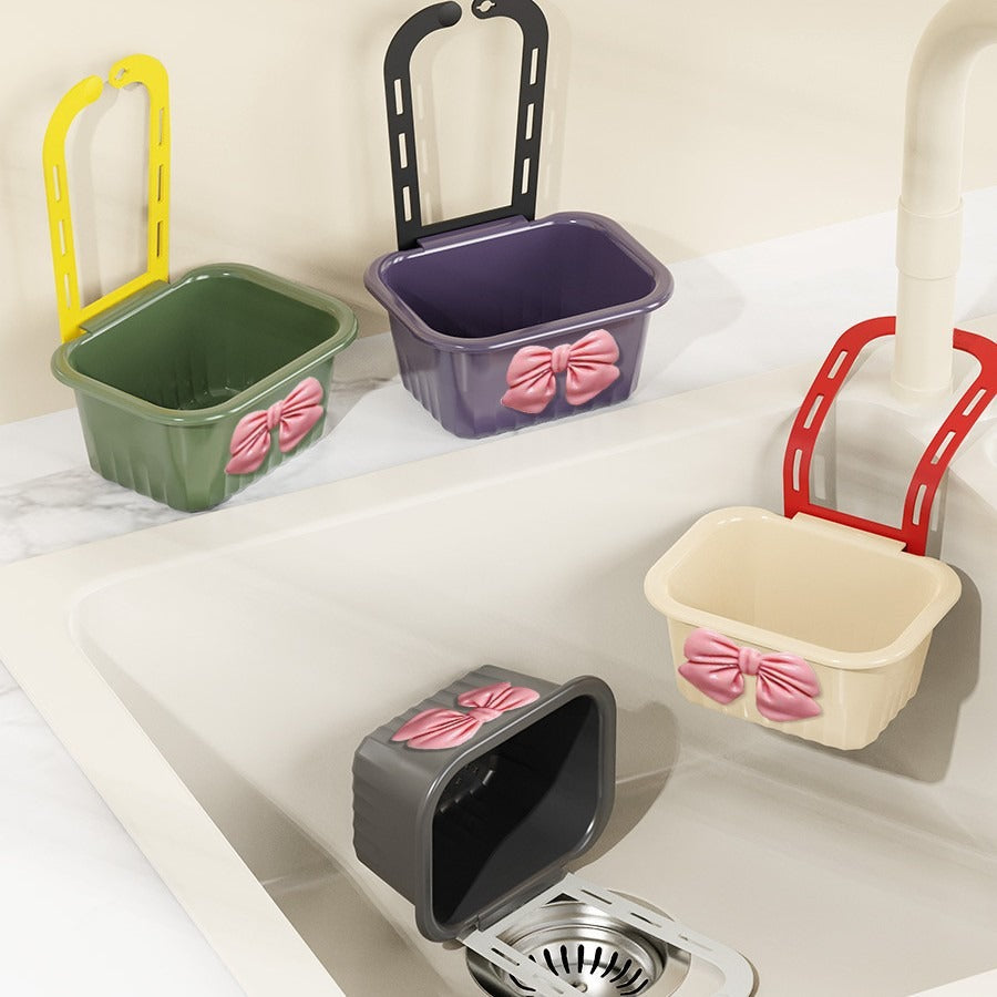 Hanging Sink Strainer Basket for Kitchen Organization - Image 5
