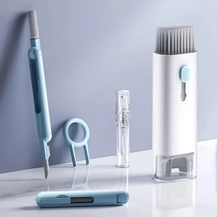 7-in-1 Computer Keyboard Cleaner Brush & Earphone Cleaning Kit
