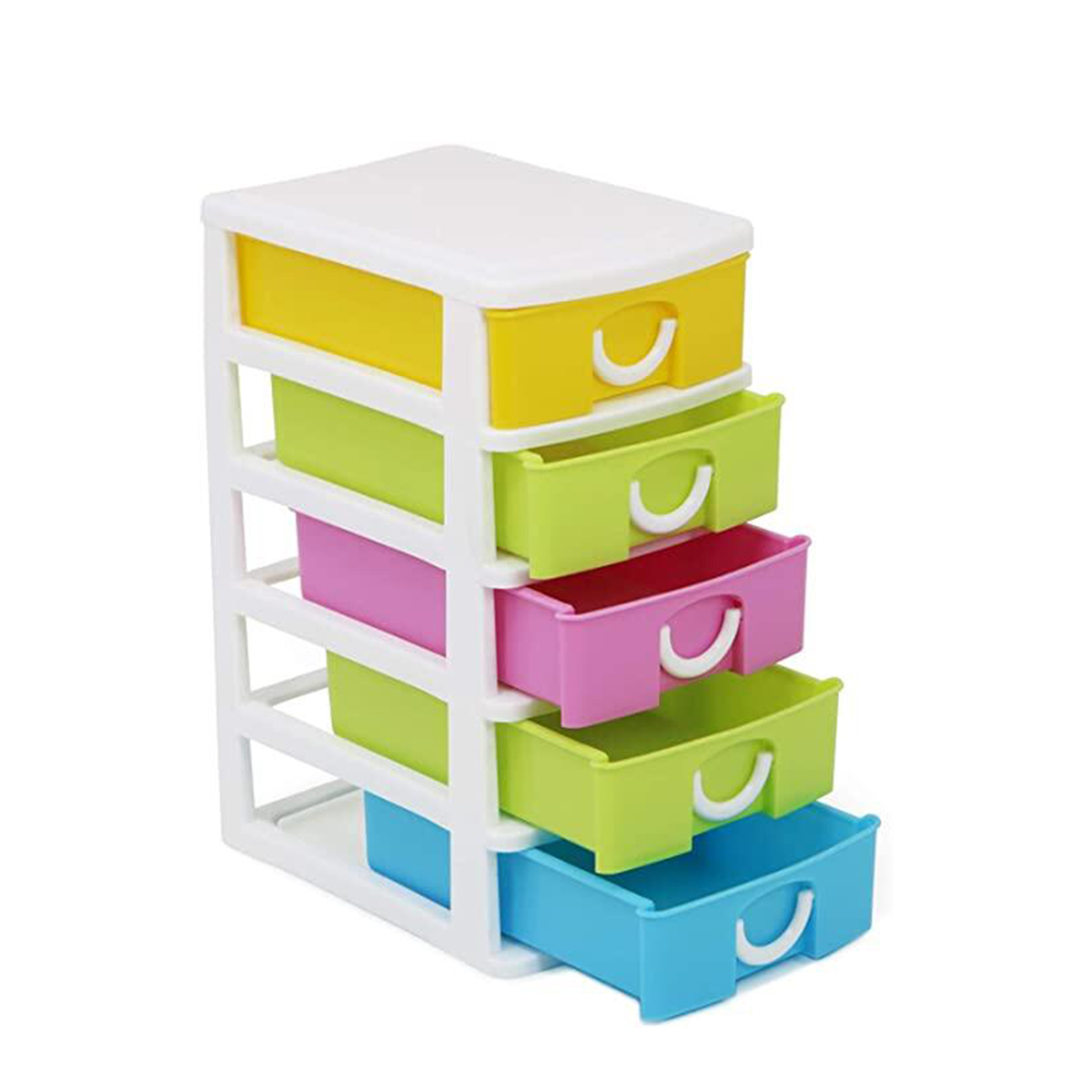 Plastic 4 Layer Storage Drawer & Jewelry Box - Image 2