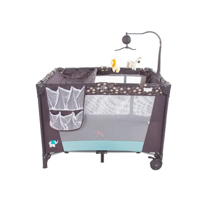 Tinnies Baby Bee Playpen with Changer and Rocking Feature - Image 2