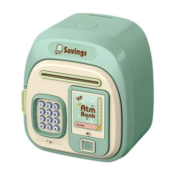 Kids Electronic ATM Cash Bank with Password Lock - Image 4