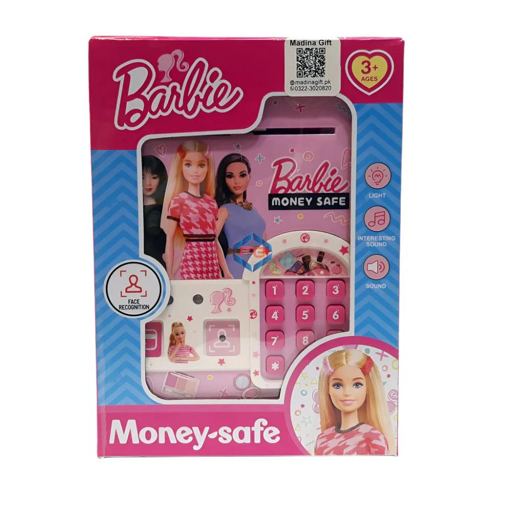 Barbie ATM Machine Money Safe Bank – Electronic Piggy Bank with Password & Music - Image 2