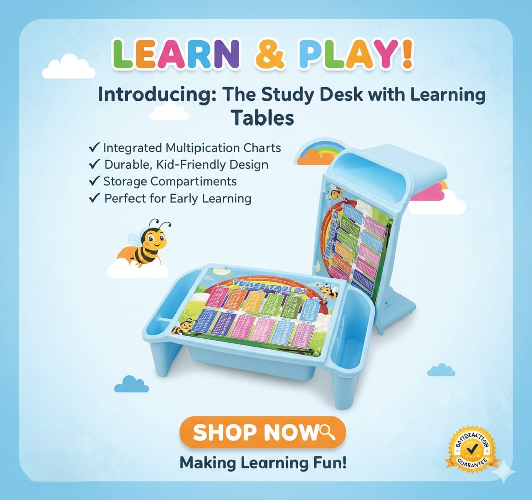 Kids Study Table – Portable Drawing & Activity Desk - Image 2