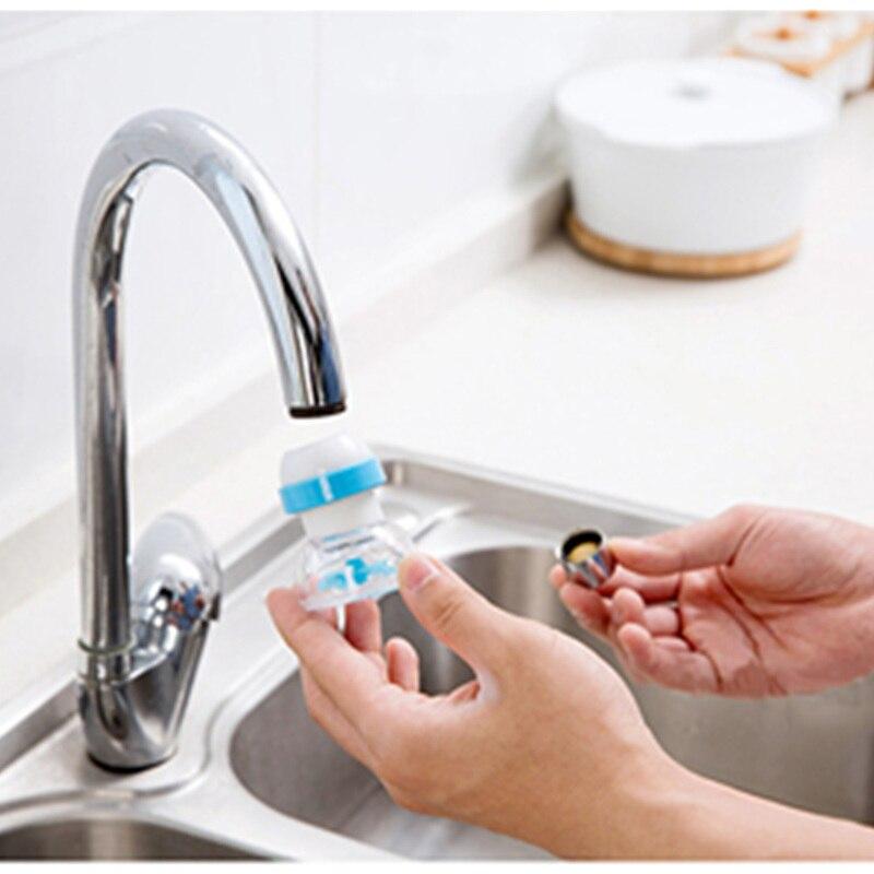 360 Adjustable Kitchen Water Saving Faucet Splash-Proof Sprayer Head with Filter - Image 3