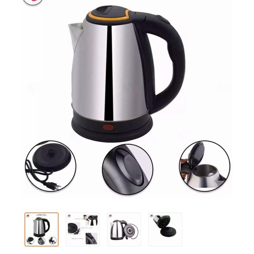 High-Quality Stainless Steel Electric Kettle - 2.0L, 1500W Water Boiler - Image 6