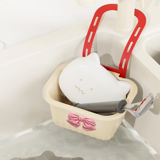 Hanging Sink Strainer Basket for Kitchen Organization - Image 3