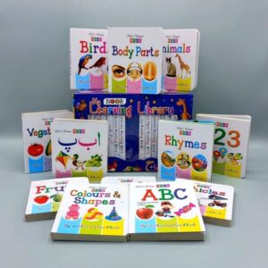 12 in 1 Little Learning Library Books for Montessori First Preschool Baby Early Learning Books