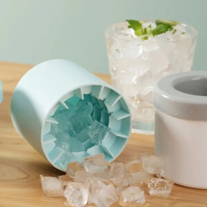 Bucket Silicone Ice Cube Mold & Storage Maker
