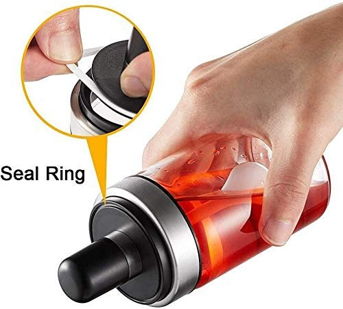 250ml Glass Seasoning Jar with Airtight Lid - Image 5