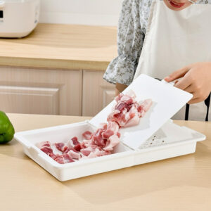3 In 1 Multifunctional Foldable Chopping Board & Drain Basket