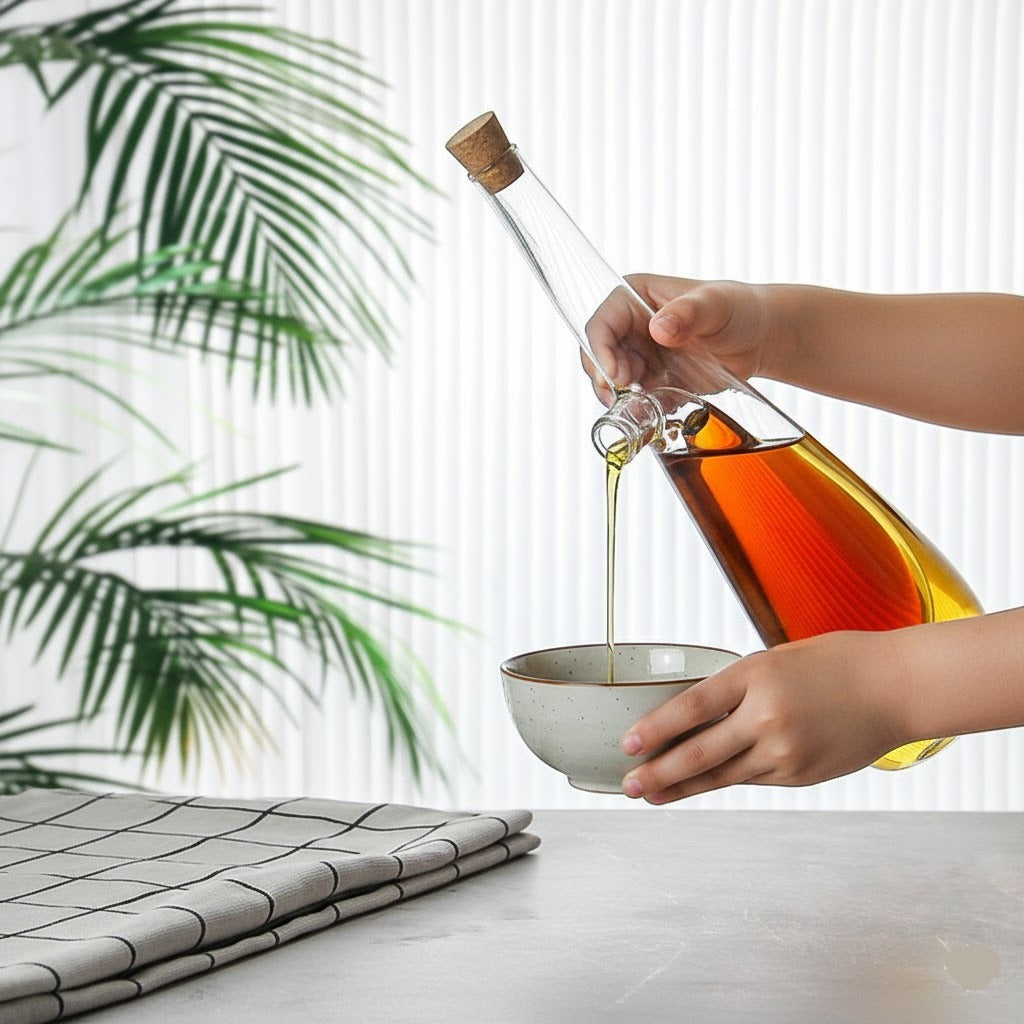 2-in-1 Double Layer Glass Oil Bottle - Image 2