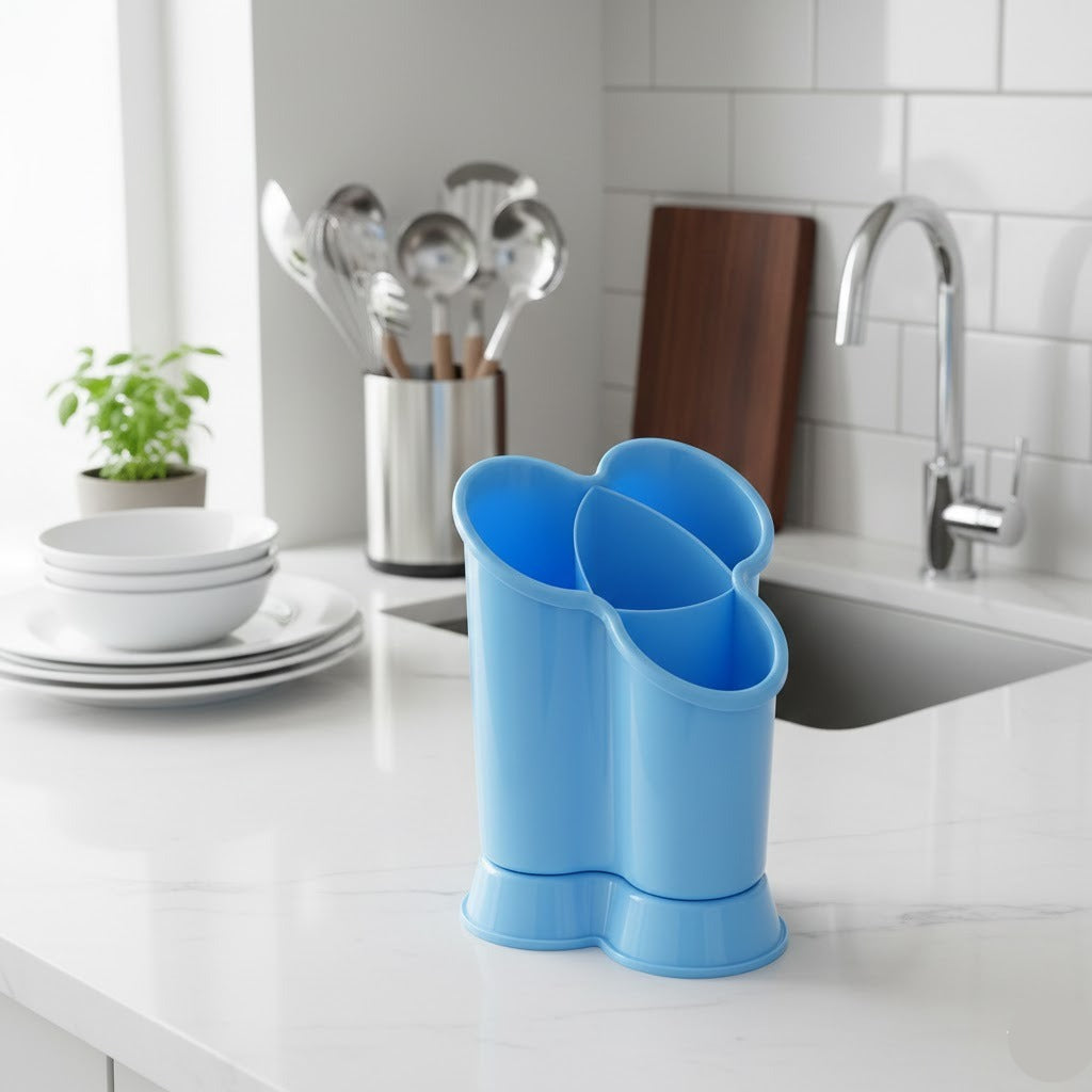 4 Grid Kitchen Cutlery Organizer - Image 4