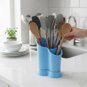 4 Grid Kitchen Cutlery Organizer