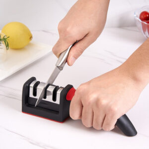 Kitchen Quick Knife Sharpener with Dual Slots