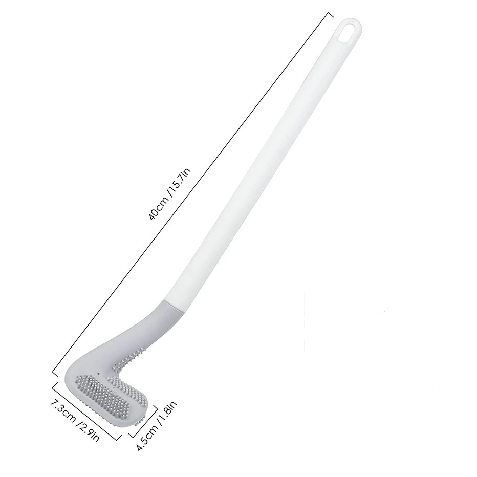 Creative Golf Head Silicone Toilet Brush with Wall-Mounted Holder - Image 6