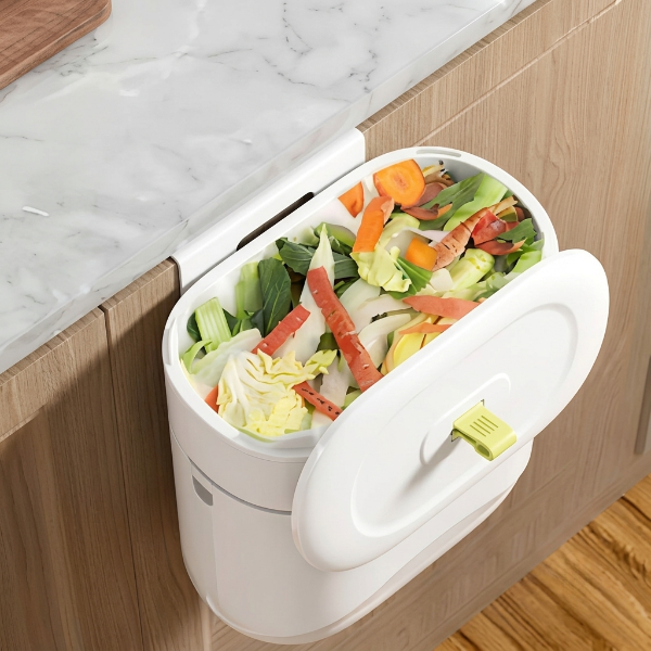 Mini Wall-Mounted Kitchen Trash Bin - Image 3