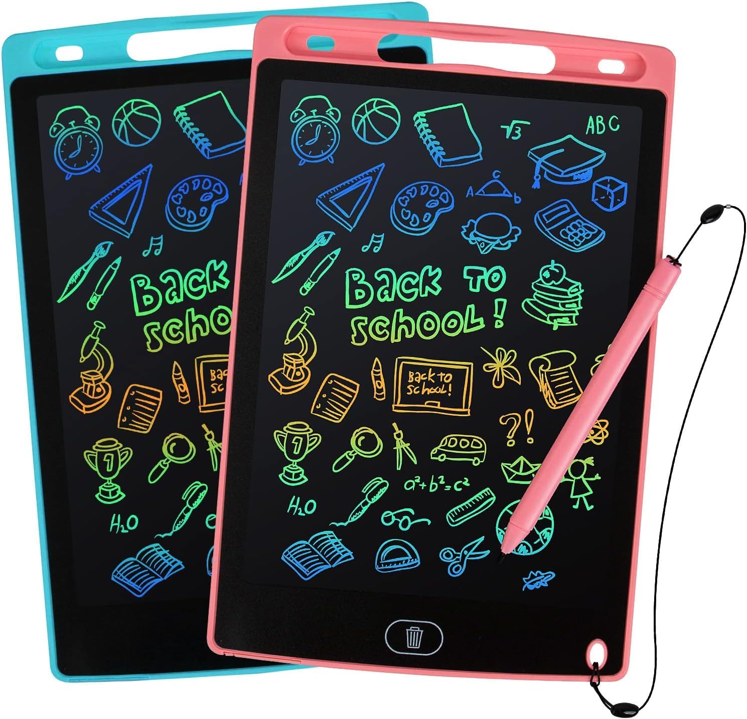 LCD Writing Tablet Pencil Box For Kids | Erasable Writing Board & Stationery Organizer - Image 6