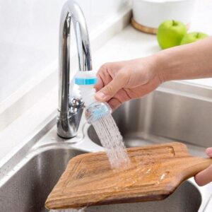 360 Adjustable Kitchen Water Saving Faucet Splash-Proof Sprayer Head with Filter