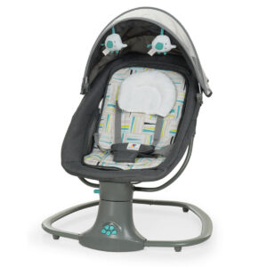 Mastela 3-in-1 Electric Swing and Bassinet - Dark Gray