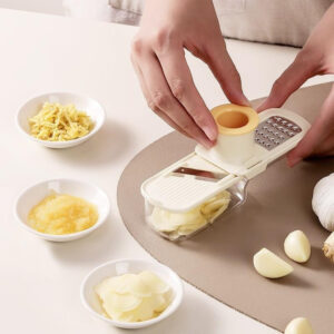 3 in 1 Mini Garlic Slicer and Grinder