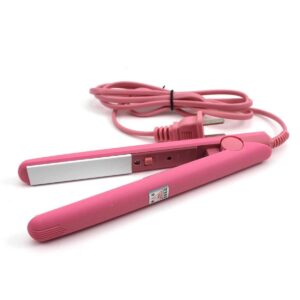 Mini Portable Hair Straightner (without box) - Mini Hair Straightener and Styling Iron - Dual Voltage Portable Hair Tool