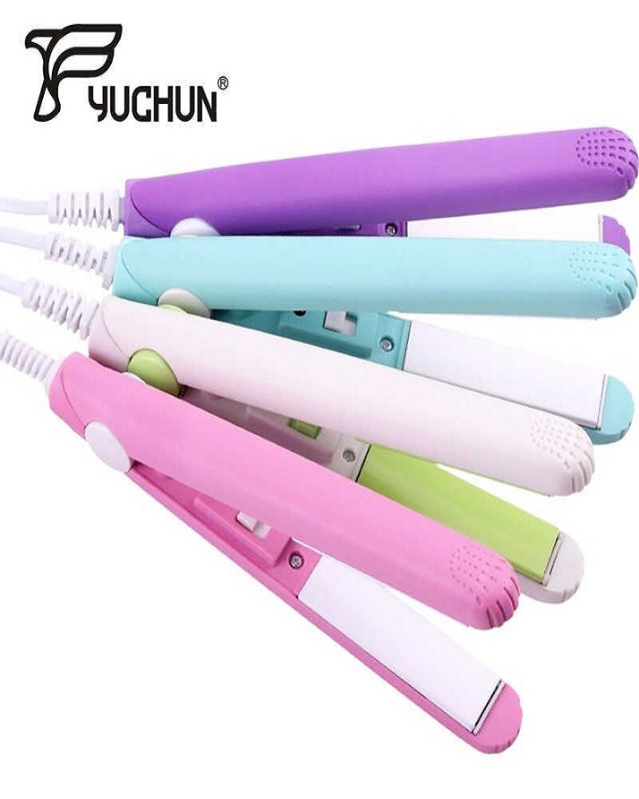 Mini Portable Hair Straightner (without box) - Mini Hair Straightener and Styling Iron - Dual Voltage Portable Hair Tool - Image 7