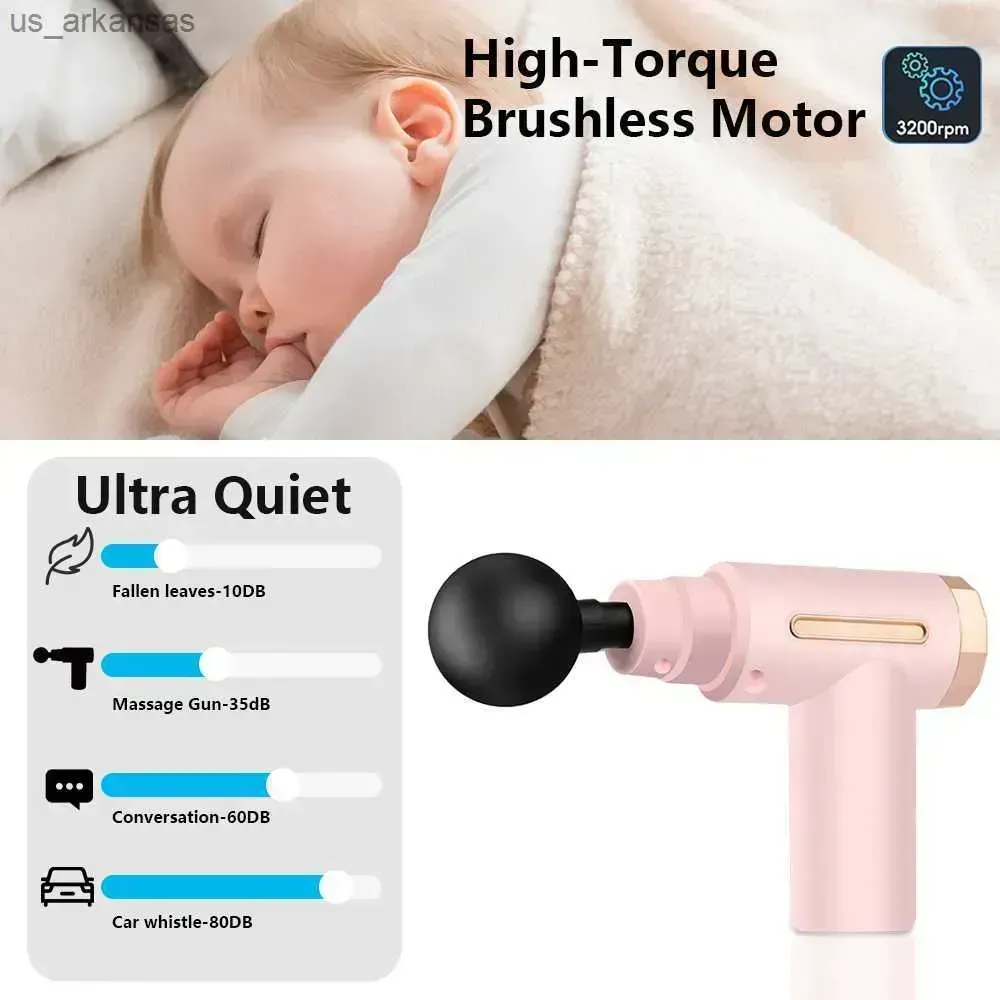 Professional Smart Percussion Massage Gun – High-Intensity Deep Tissue Muscle Massager With 4 Interchangeable Heads - Image 5