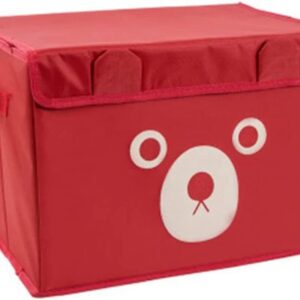 1 Pc Panda Design Folding Storage Bins Quilt Basket Kid Toys Organizer Storage Boxes Cabinet Wardrobe Storage Bag (random Color)