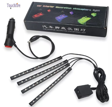 1set Bike Rgb 36 led Strip 5050smd 12w Decorative Auto Atmosphere Pathway Interior Ambient