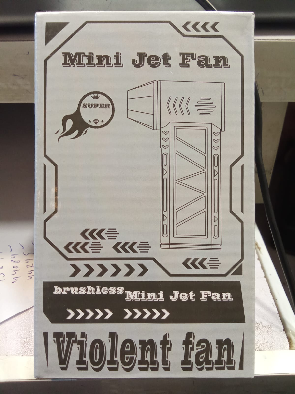 Mini Jet Fan Brushless Powerful Violent Fan Compact Portable Design - Image 2