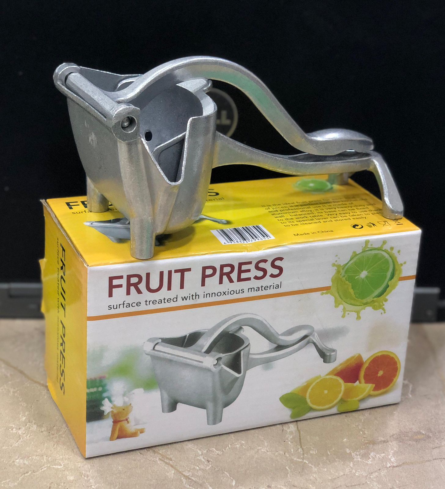 Stainless Steel Lemon Orange Clip Handheld Fruit Juicer | Durable Manual Portable Juicer | Kitchen & Baby Fruit Squeezer - Image 2