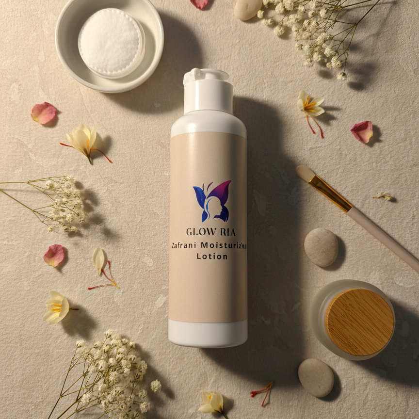Glow Ria Zafrani Moisturizing Body Lotion – Deep Hydration & Natural Glow, 120 ml - Image 5